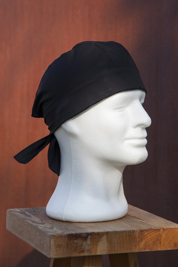 Bandana regolabile con lacci in tessuto (BANDANA-UN)
