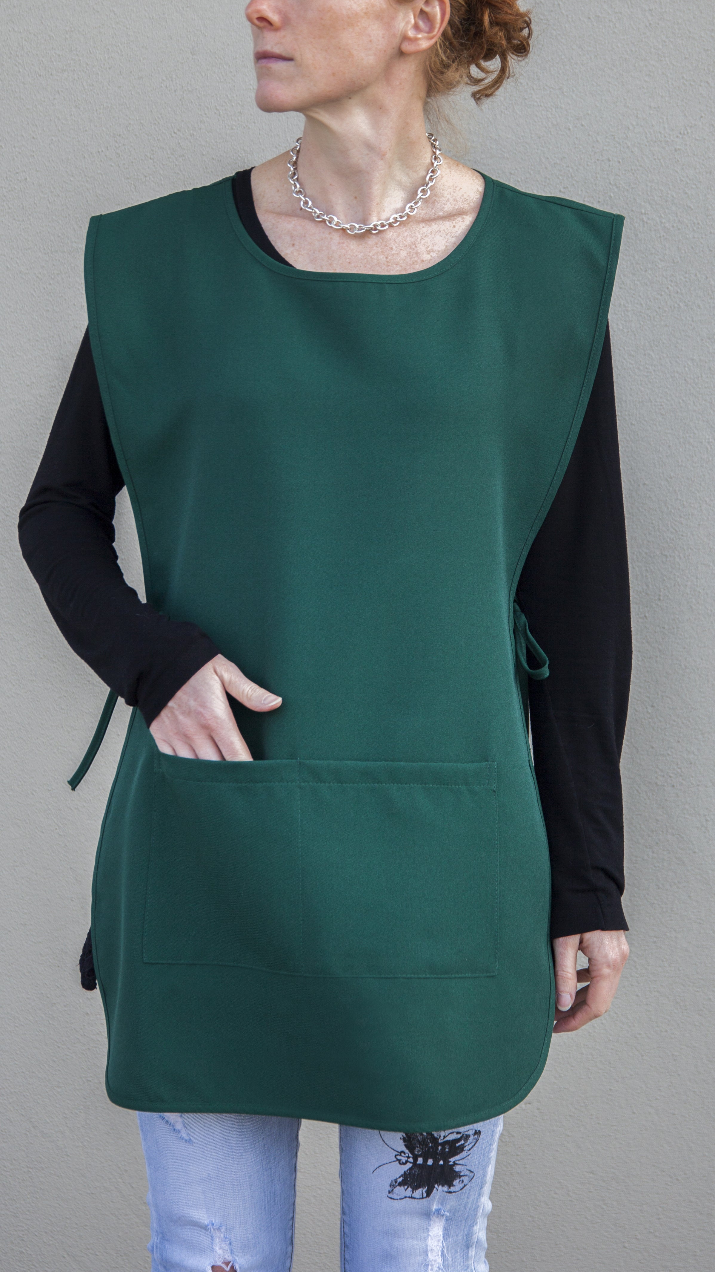 Grembiule Poncho unisex senza maniche 100% Poliestere (G08POL)