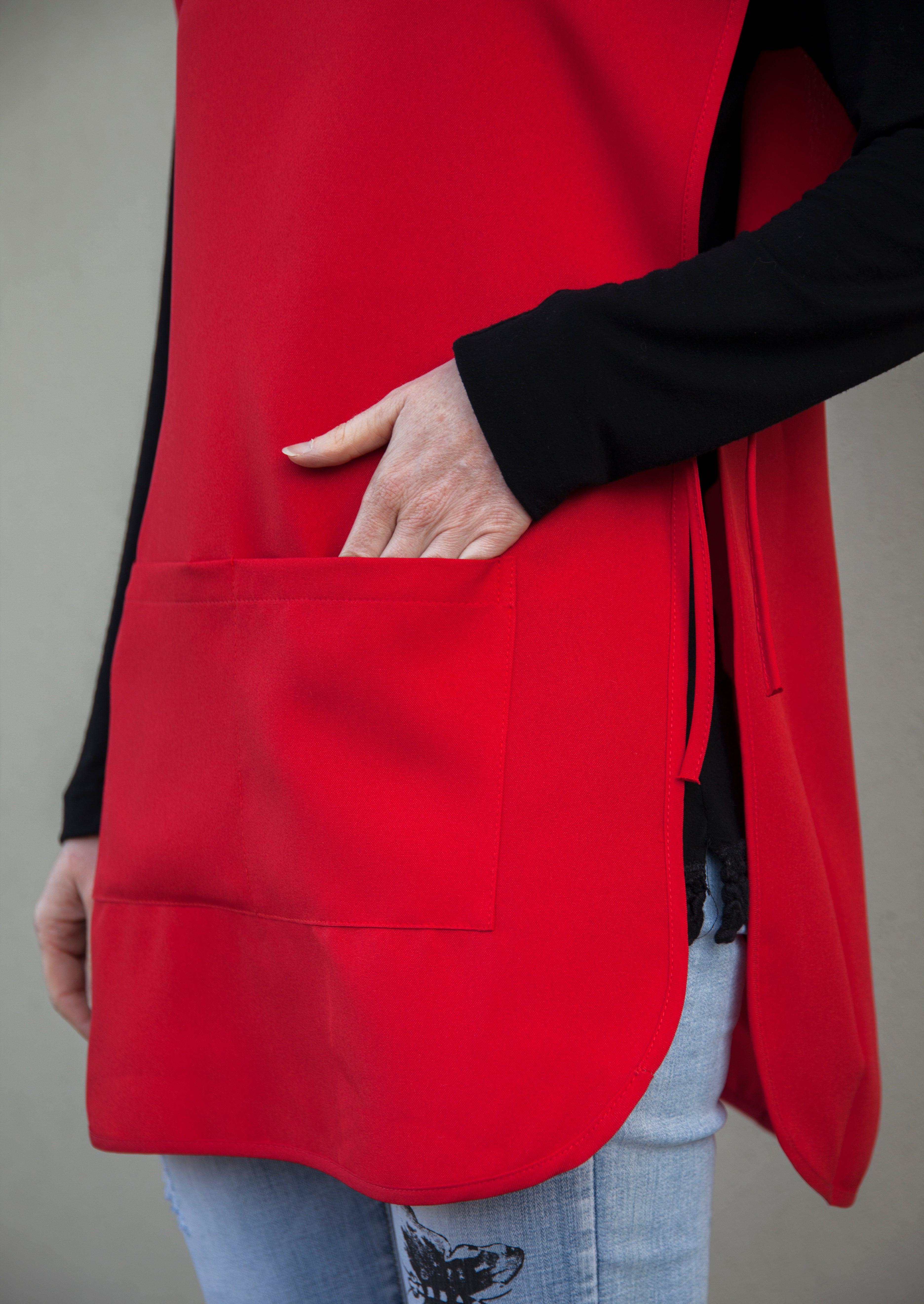 Grembiule Poncho unisex senza maniche 100% Poliestere (G08POL)